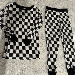 Little Sleepies Checkered Two Piece